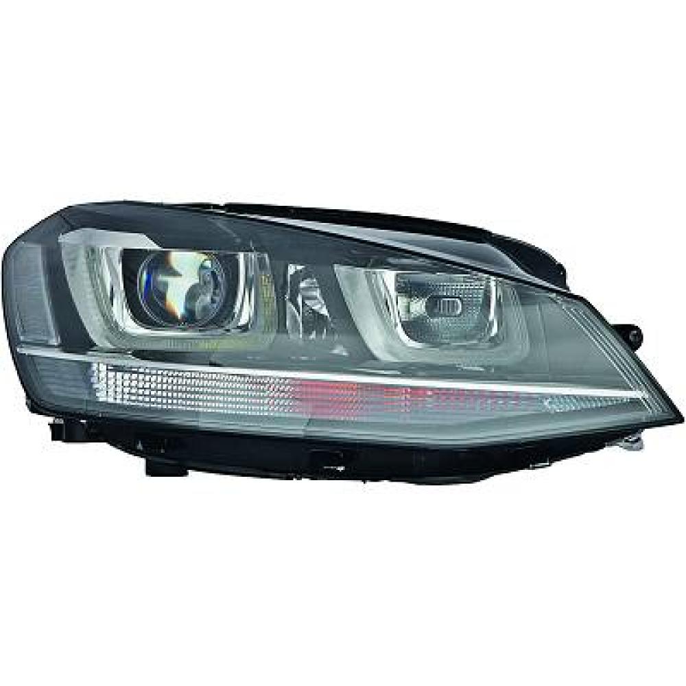 Projecteur principal droite Volkswagen Golf VII Limousine/Variant 12-17