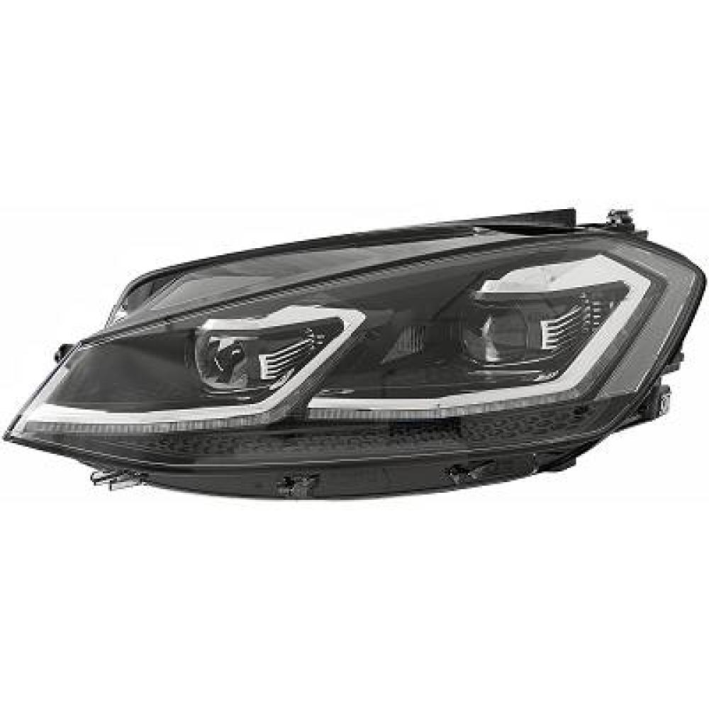 Projecteur principal gauche Volkswagen Golf VII Limousine/Variant 17-20