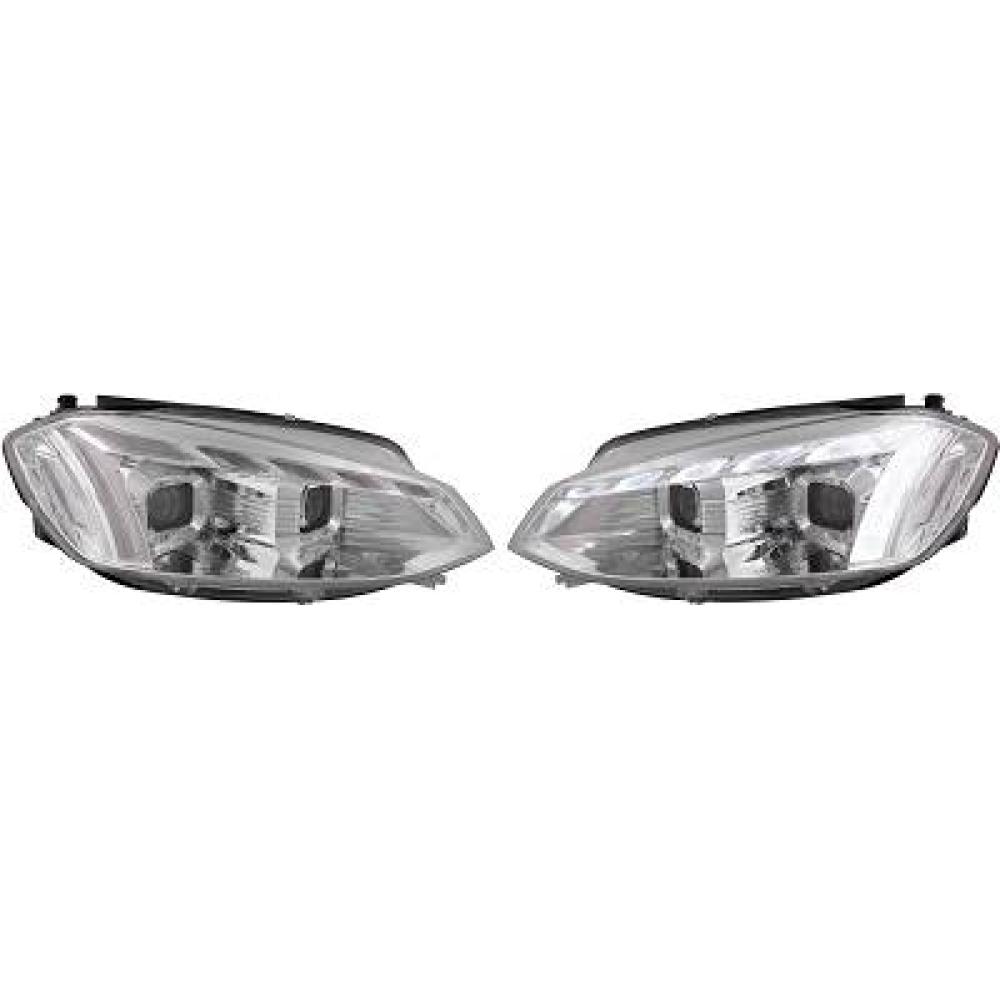 Kit de projecteurs principaux avant Volkswagen Golf VII Limousine 17-20