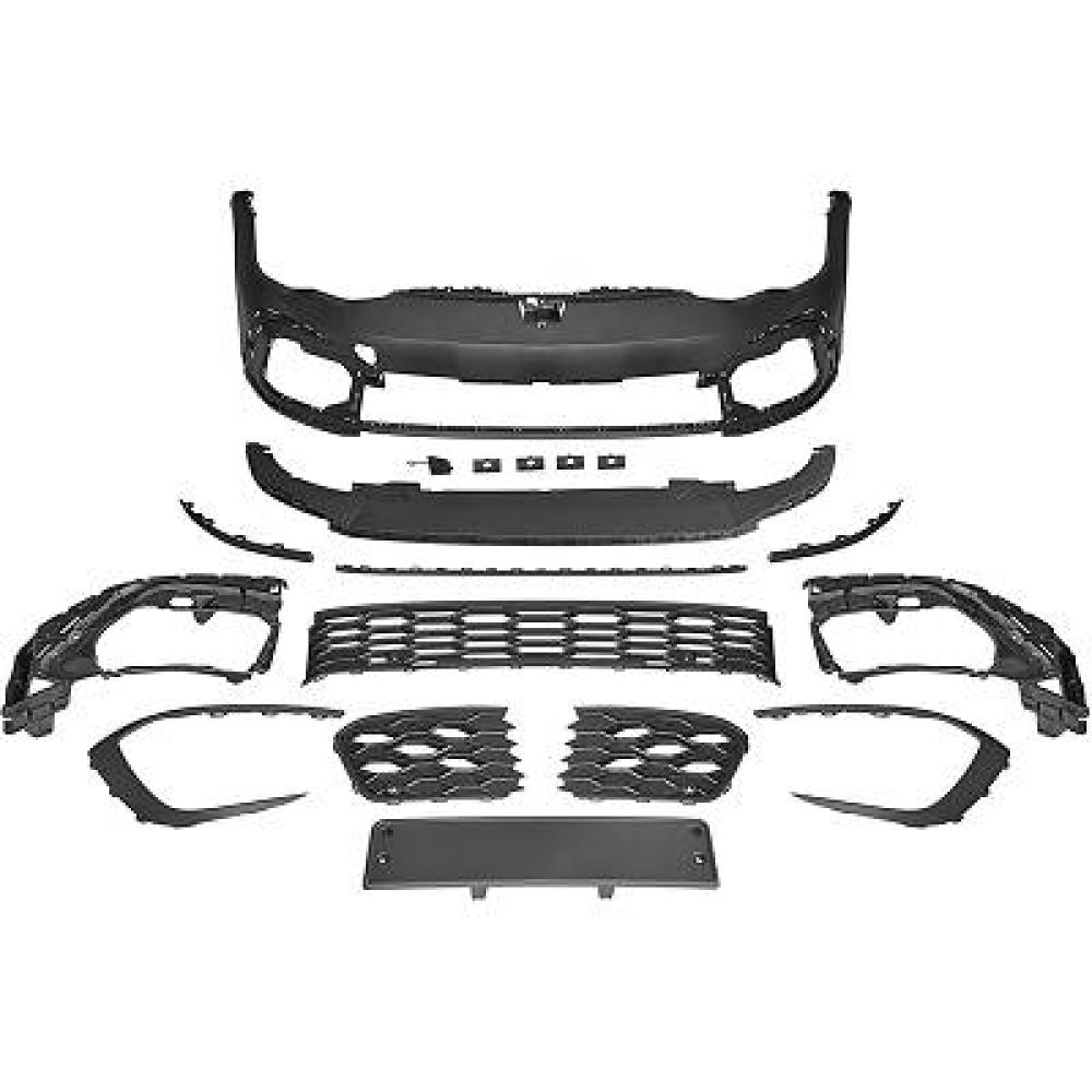 Pare-chocs avant Volkswagen Golf VIII Limousine 20->> + GTI Optik