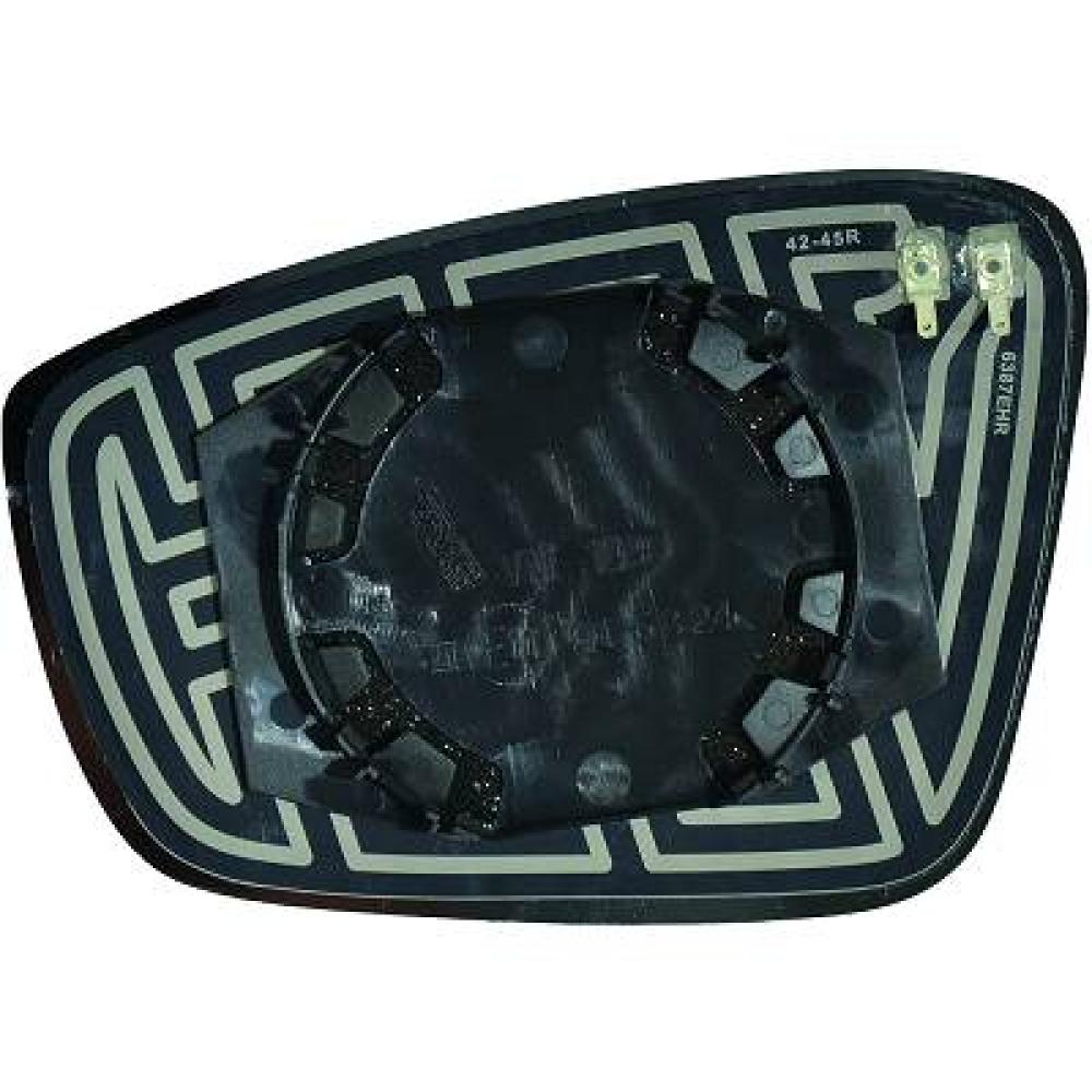 Verre de rétroviseur, rétroviseur extérieur droite Seat Mii 11->>