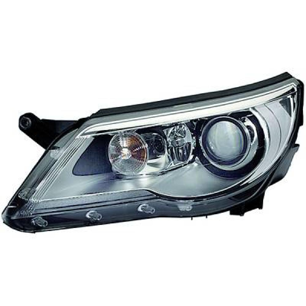 Projecteur principal droite Volkswagen Tiguan 07-11
