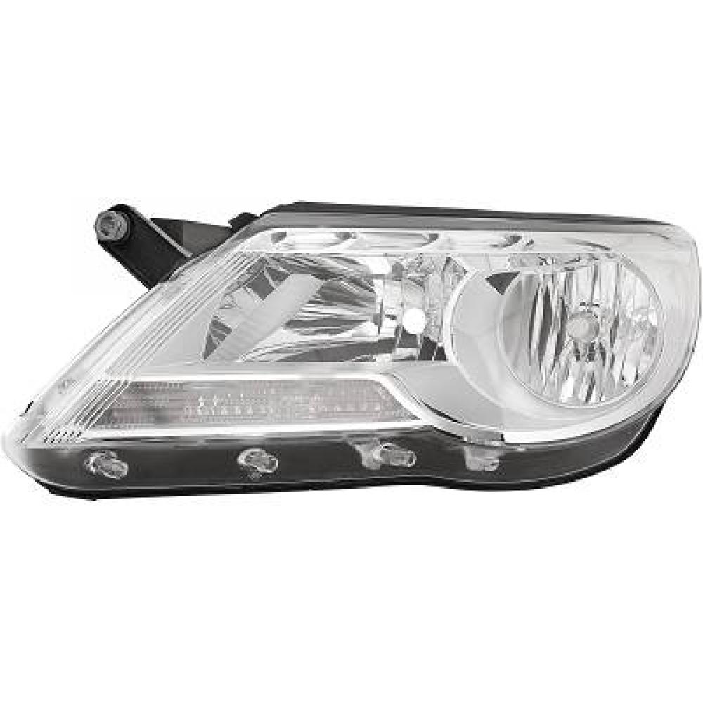 Projecteur principal gauche Volkswagen Tiguan 07-11