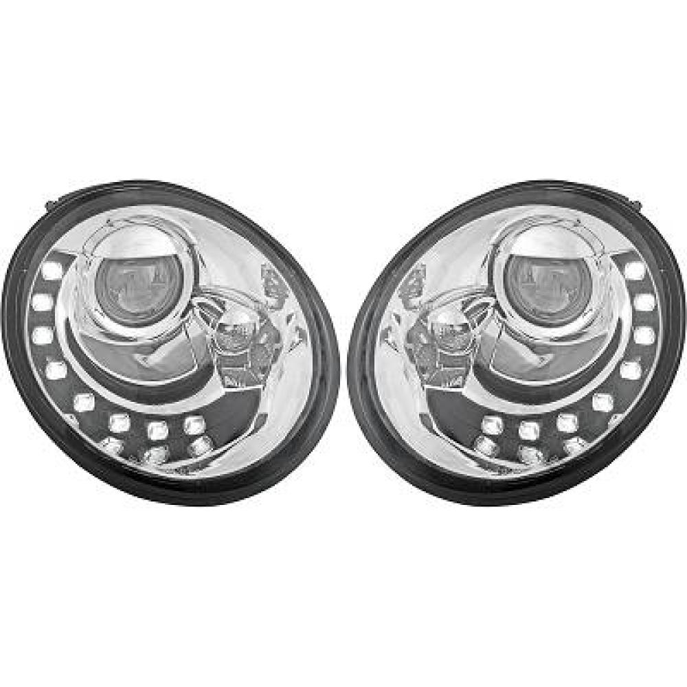 Kit de projecteurs principaux Volkswagen New Beetle 98-11