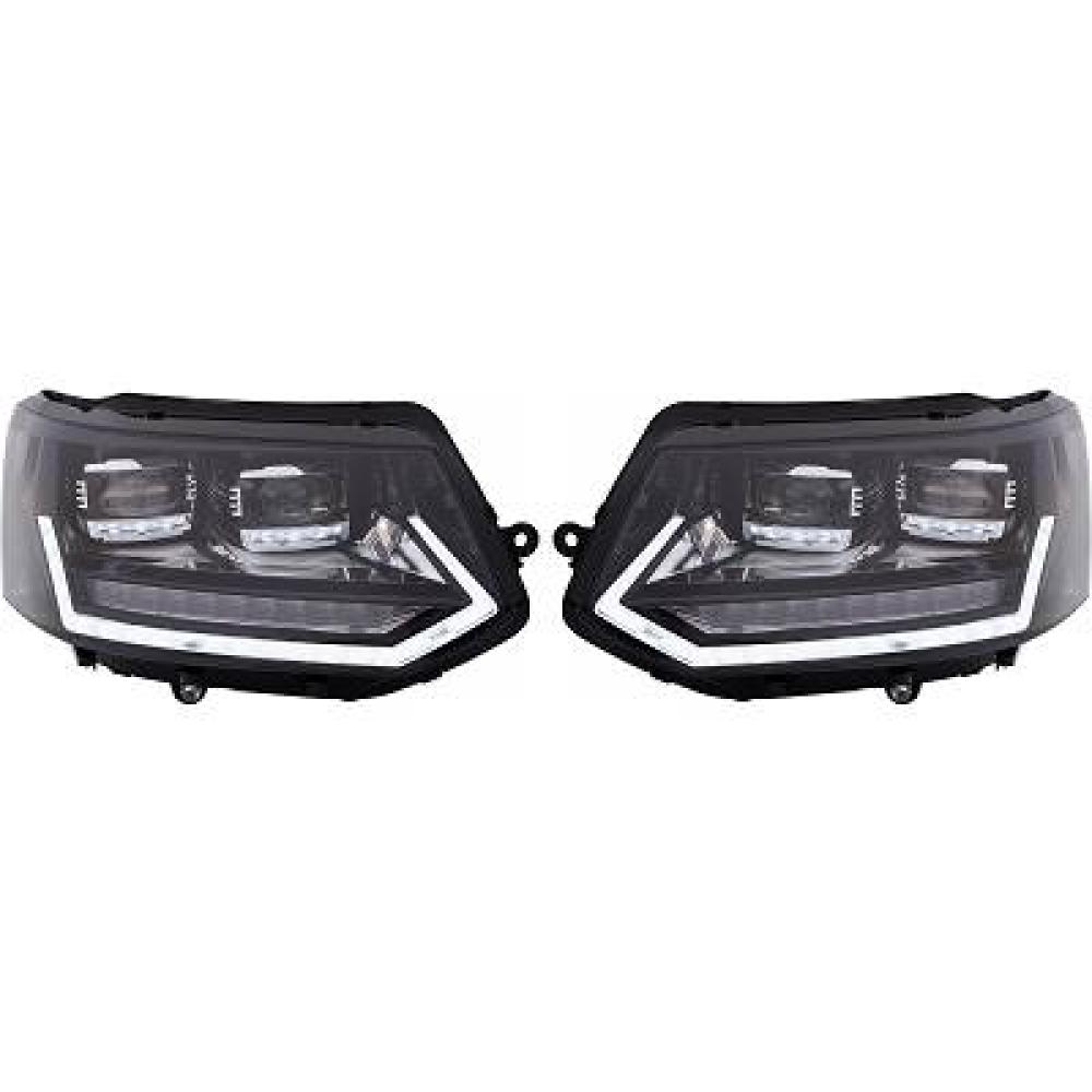 Kit de projecteurs principaux Volkswagen T5 Multivan/Caravelle 09-15