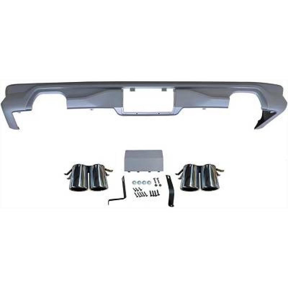 Enjoliveur, pare-chocs arrière Volkswagen T6 Multivan/Caravelle 15-19