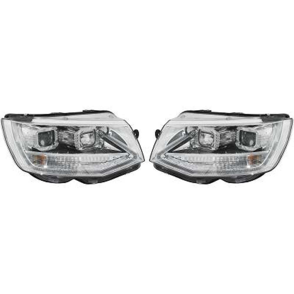 Kit de projecteurs principaux Volkswagen T6 Multivan/Caravelle 15-19