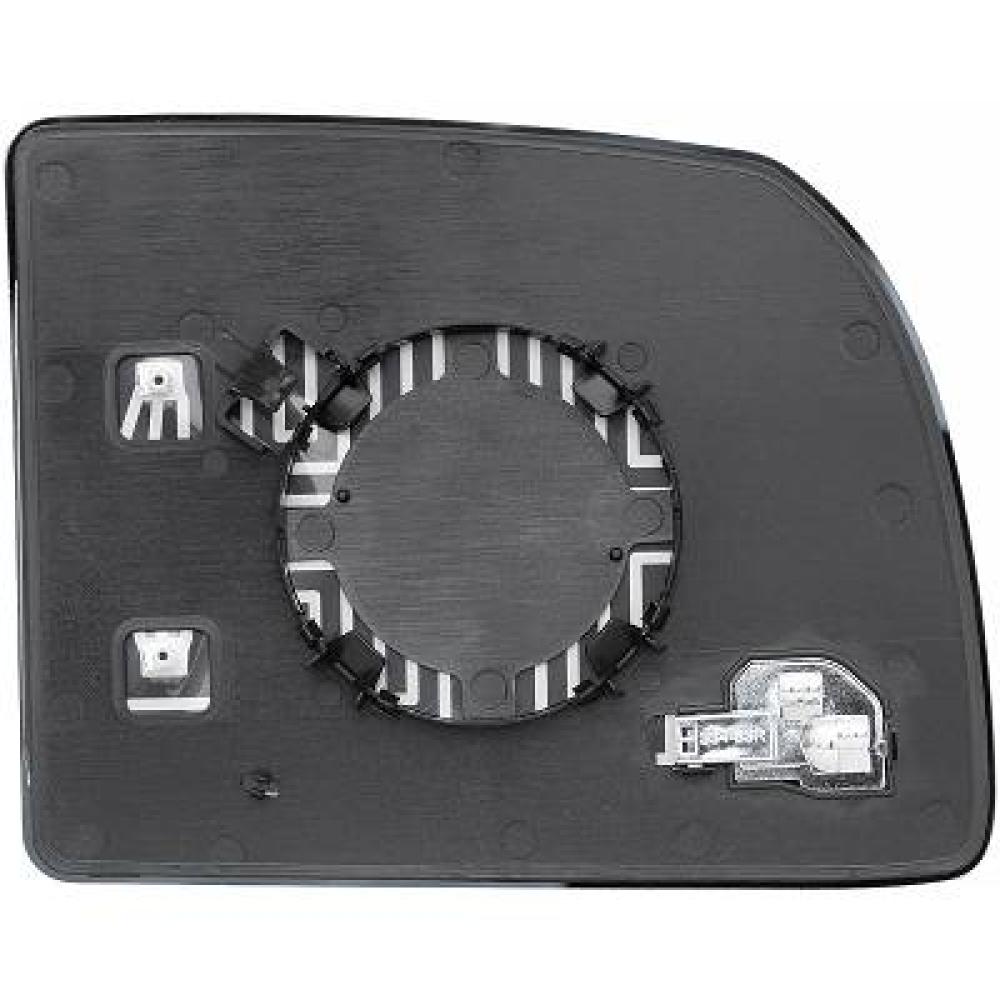 Verre de rétroviseur, rétroviseur extérieur gauche Volkswagen Crafter 17->>