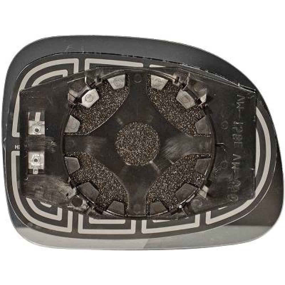 Verre de rétroviseur, rétroviseur extérieur gauche Fiat Panda 12->>