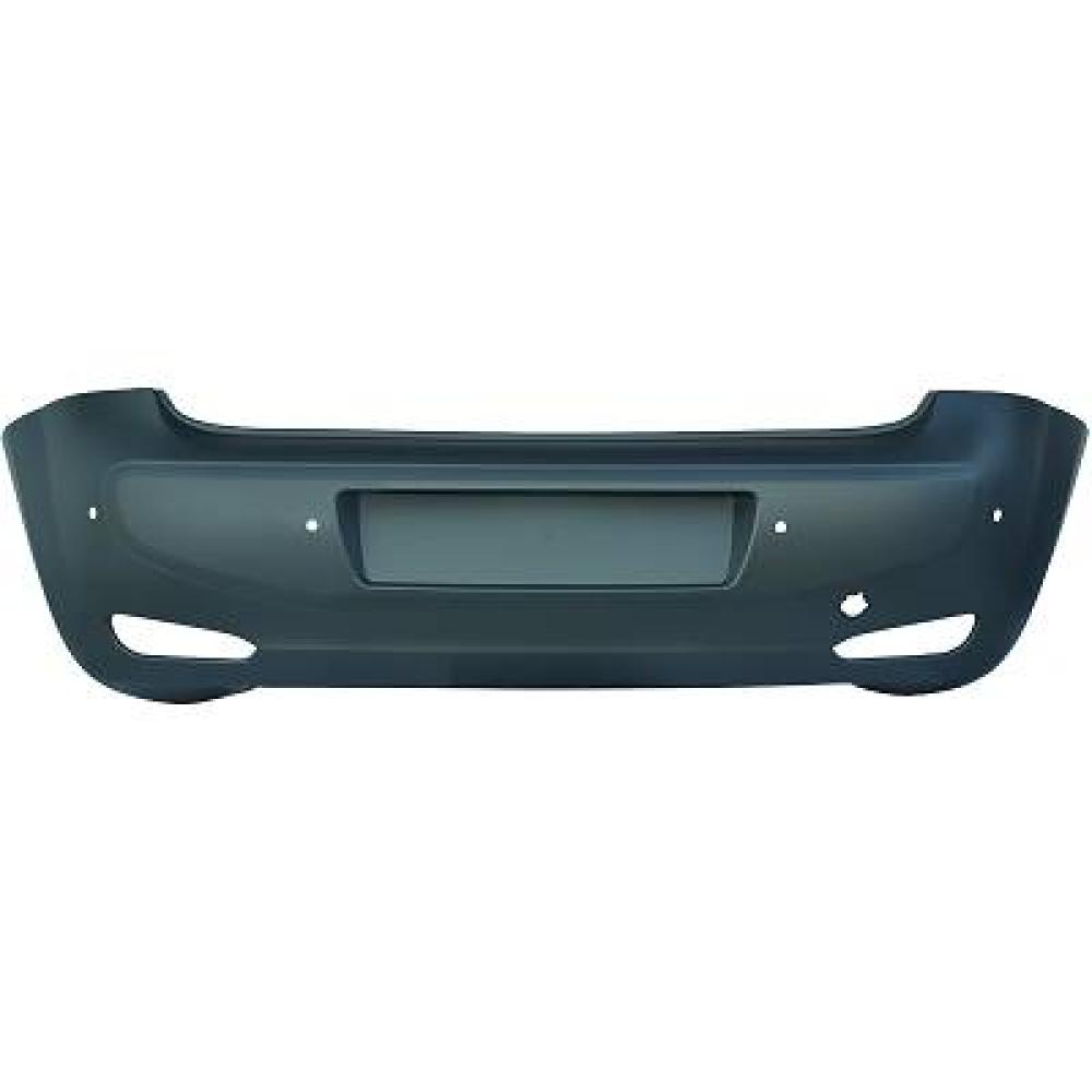 Pare-chocs arrière Fiat Punto 12->> + parktronic 4 trous