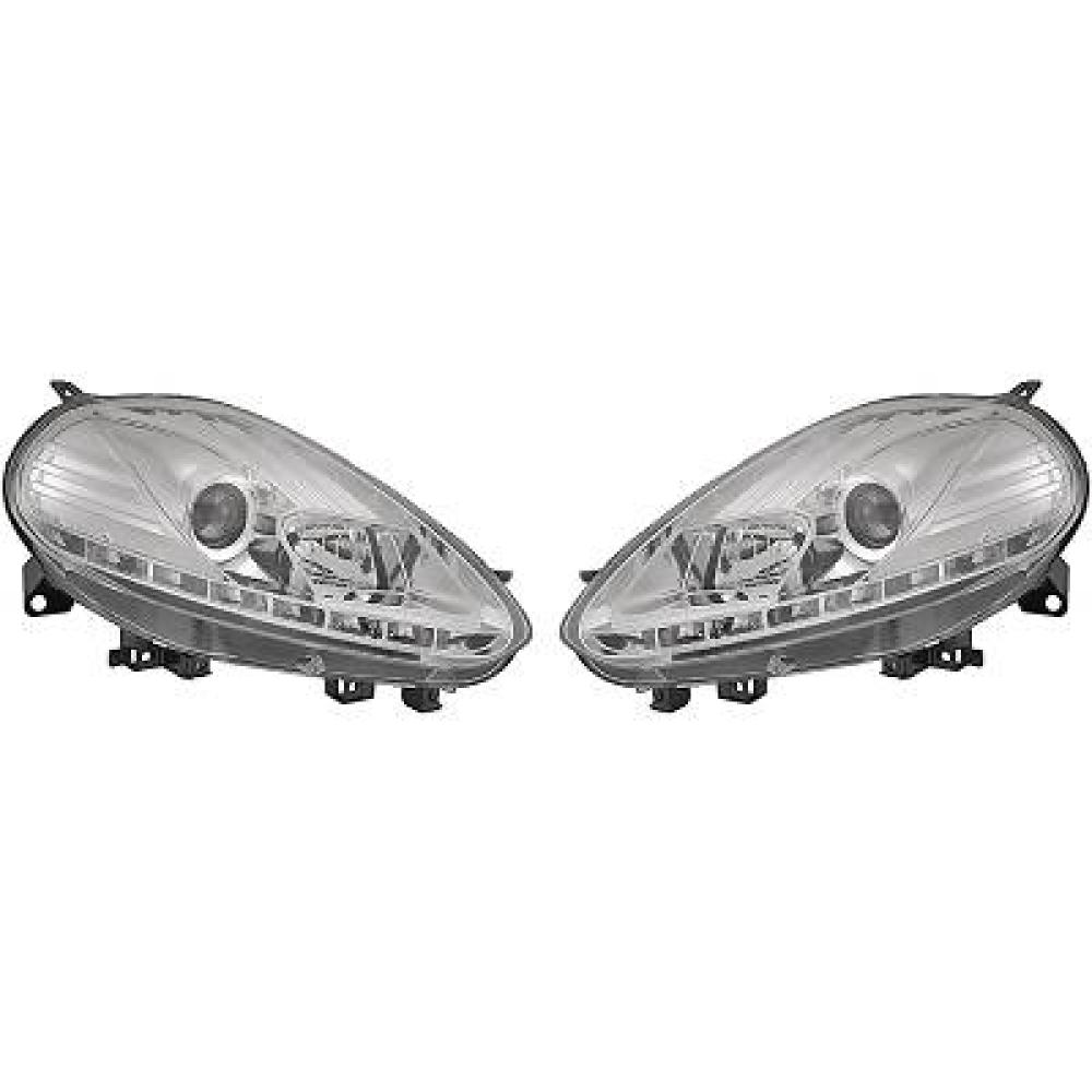 Kit de projecteurs principaux Fiat Punto Evo 09-11