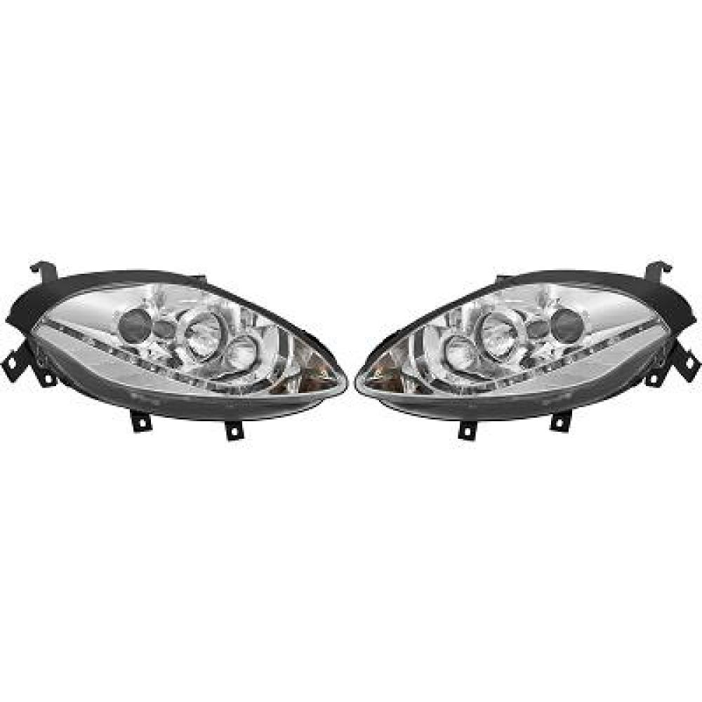 Kit de projecteurs principaux Fiat Bravo 07->>