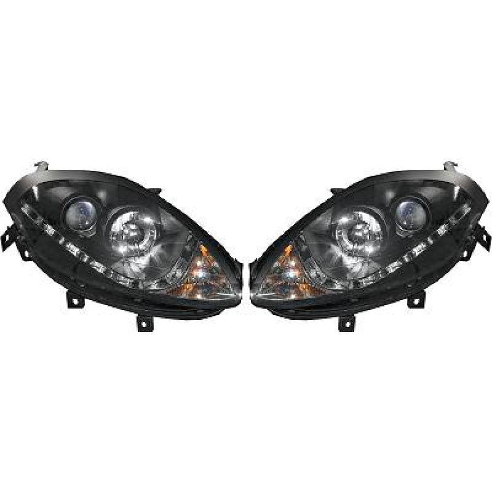 Kit de projecteurs principaux Fiat Bravo 07->>
