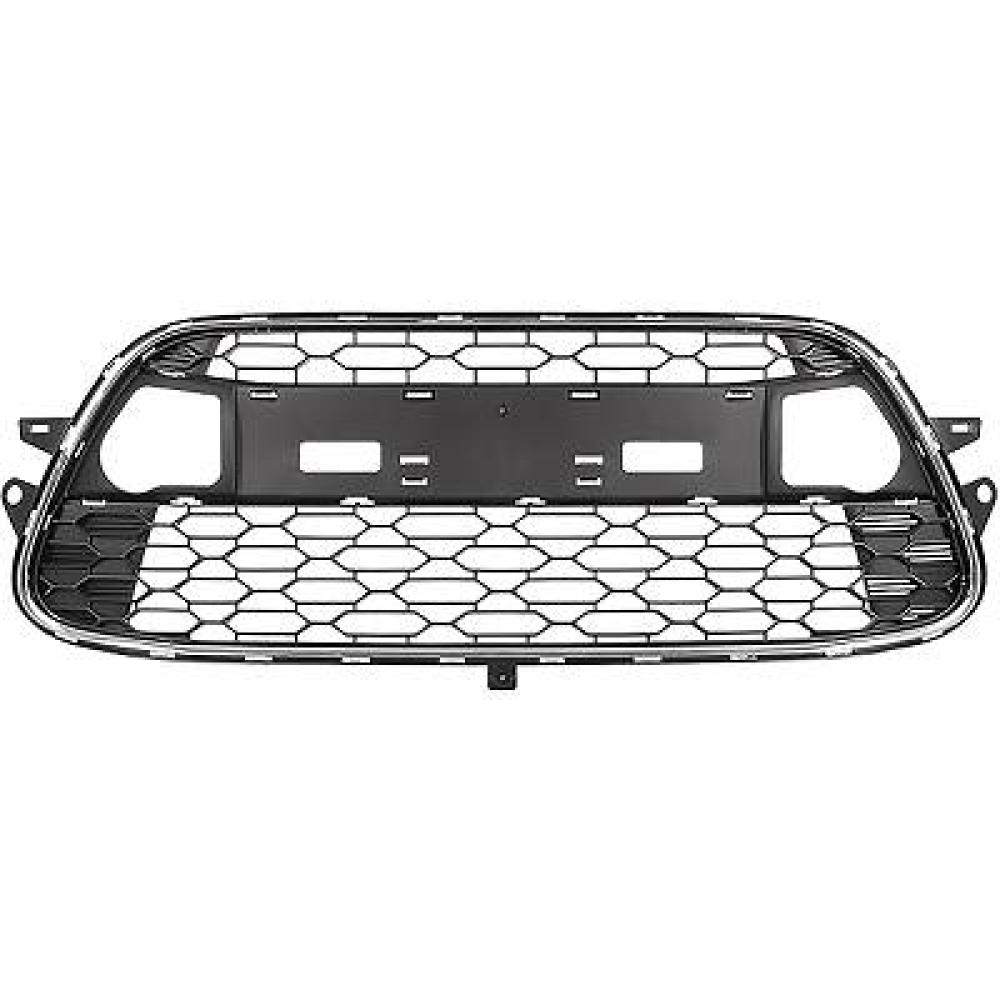 Grille de ventilation, pare-chocs inférieur Citroen C3 09-16