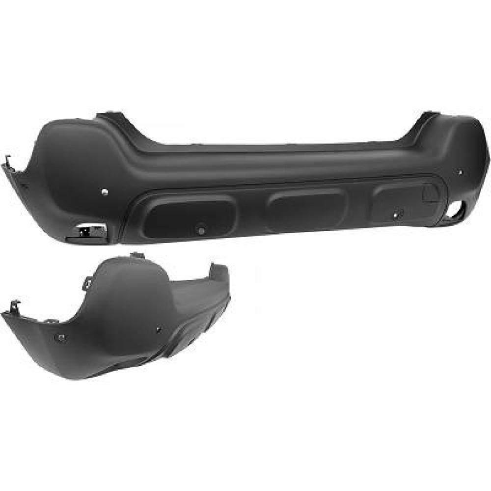 Pare-chocs arrière Citroen C3 Aircross 17->> + parktronic 6 trous