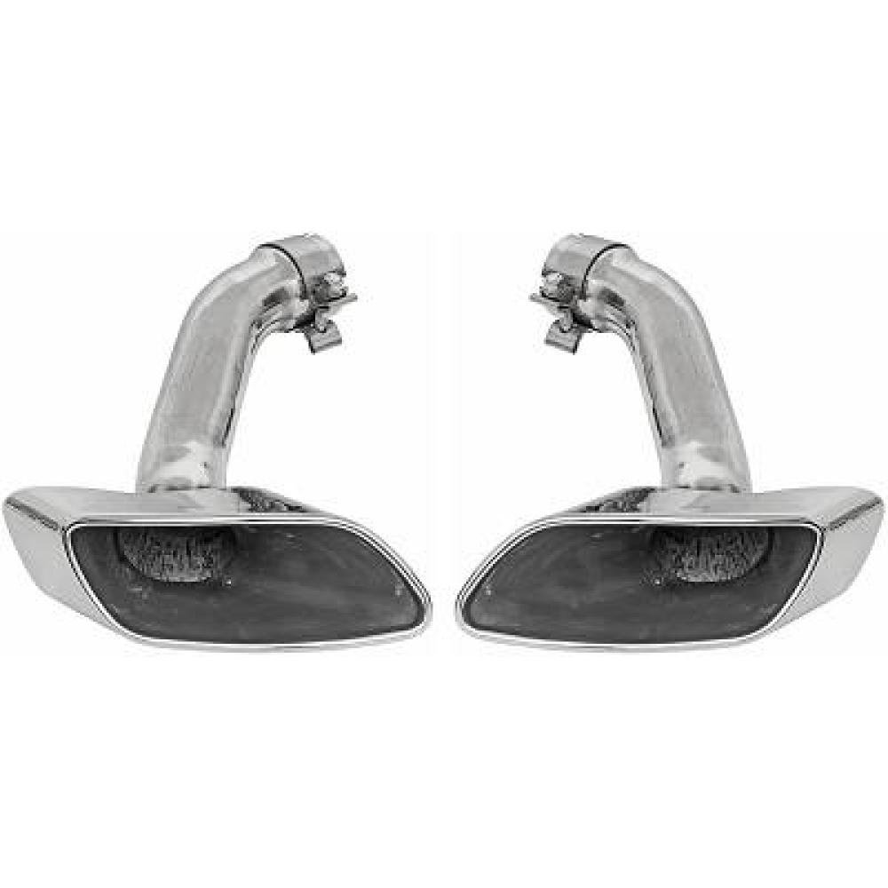 Déflecteur de tuyau de sortie droite BMW X6 (E71/72) 08-14