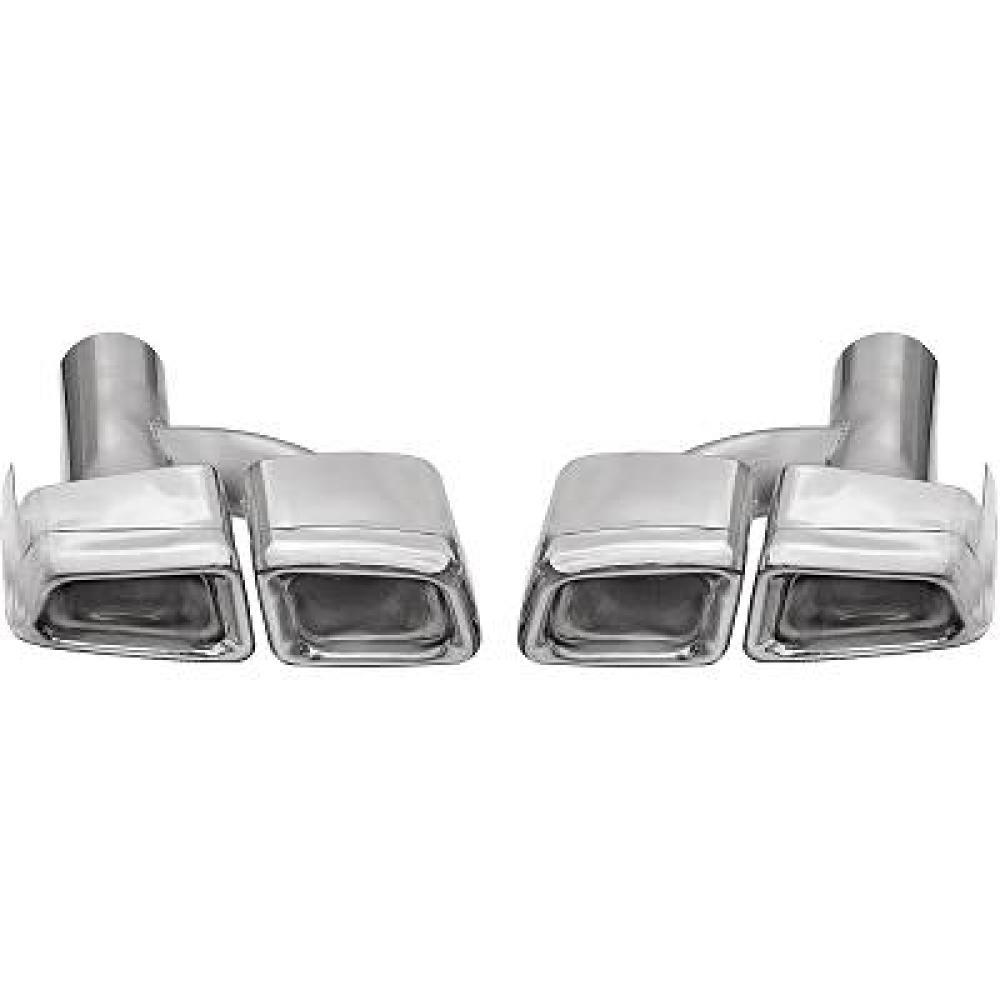 Déflecteur de tuyau de sortie Mercedes C-Kl. W204 07-11