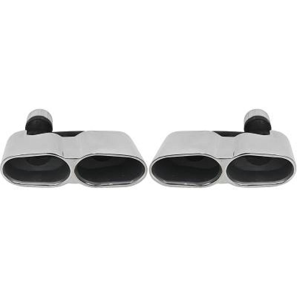 Déflecteur de tuyau de sortie droite Mercedes S-Kl. W221 05-09