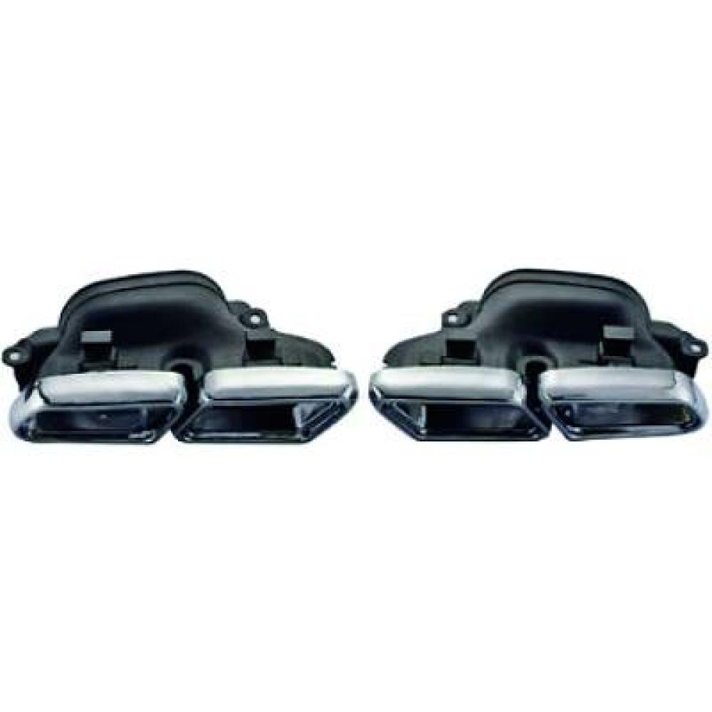 Déflecteur de tuyau de sortie droite Mercedes E-Kl.E220-500 W212 13-16