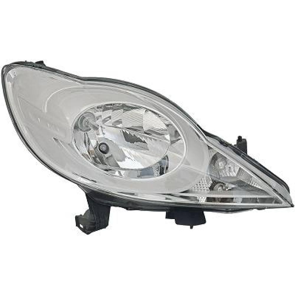 Projecteur principal droite Peugeot 107 12->>