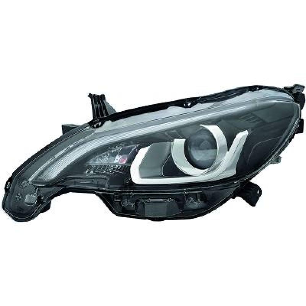 Projecteur principal gauche Peugeot 108 14->>