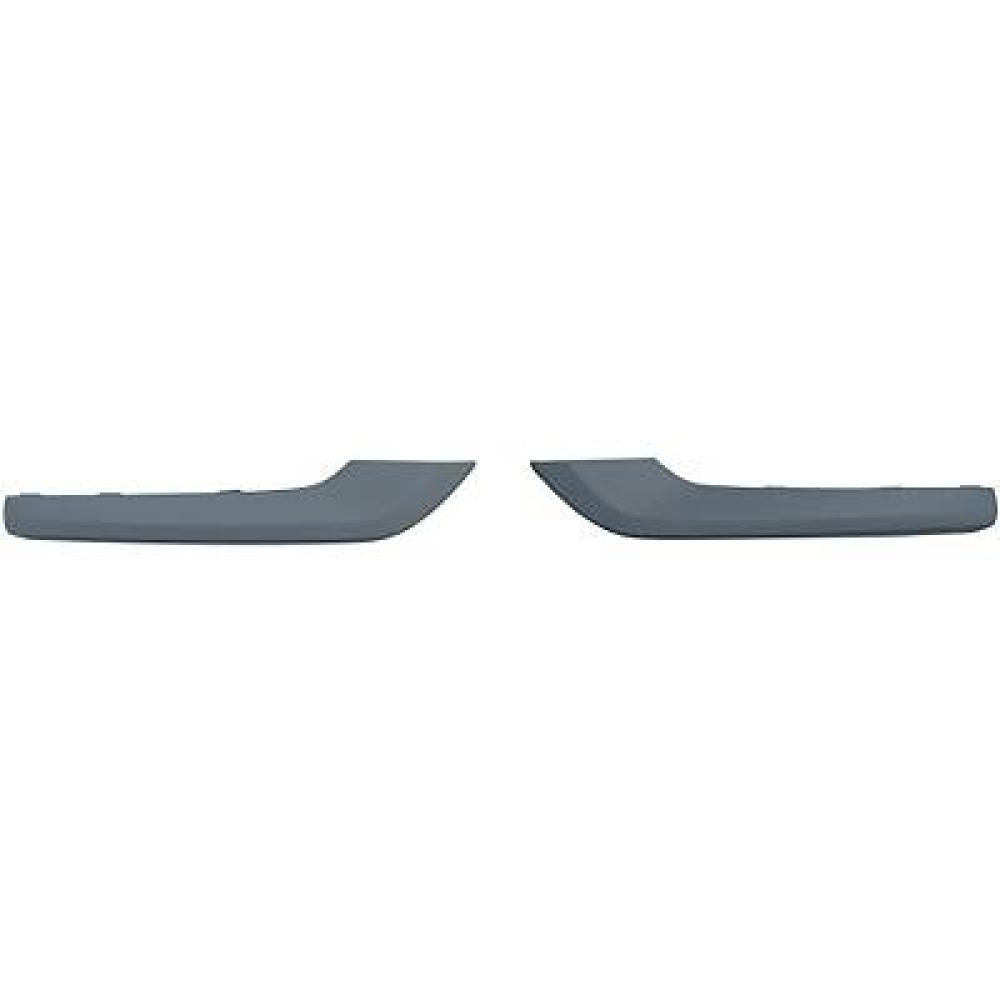 Jeu de baguettes et bandes protectrices, pare-chocs avant droite Peugeot Partner / Rifter 18->>