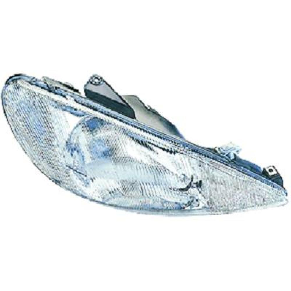 Projecteur principal droite Peugeot 206/206CC 98-08