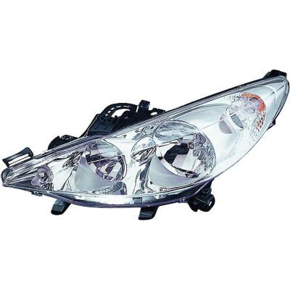 Projecteur principal gauche Peugeot 207 06-09