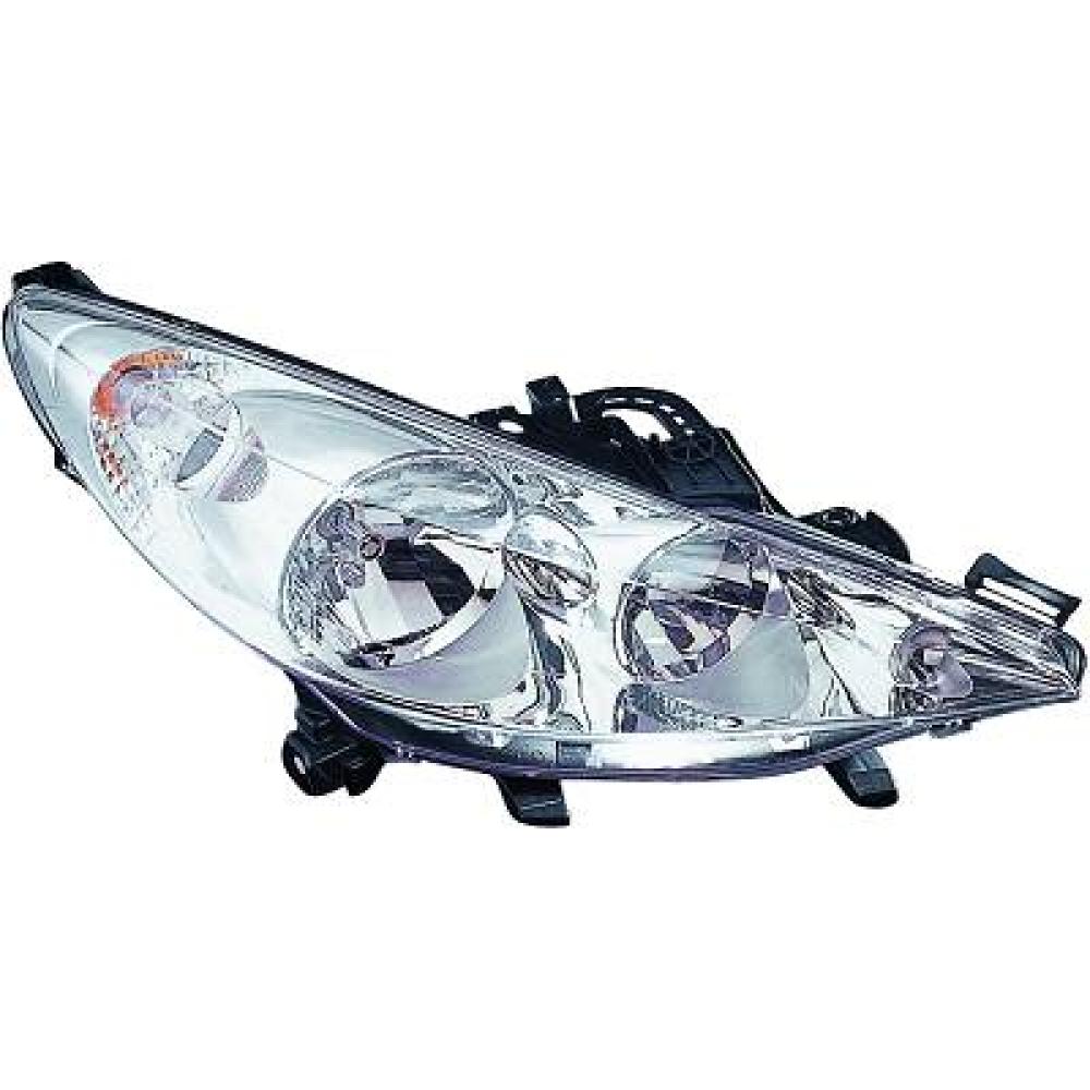 Projecteur principal droite Peugeot 207 06-09