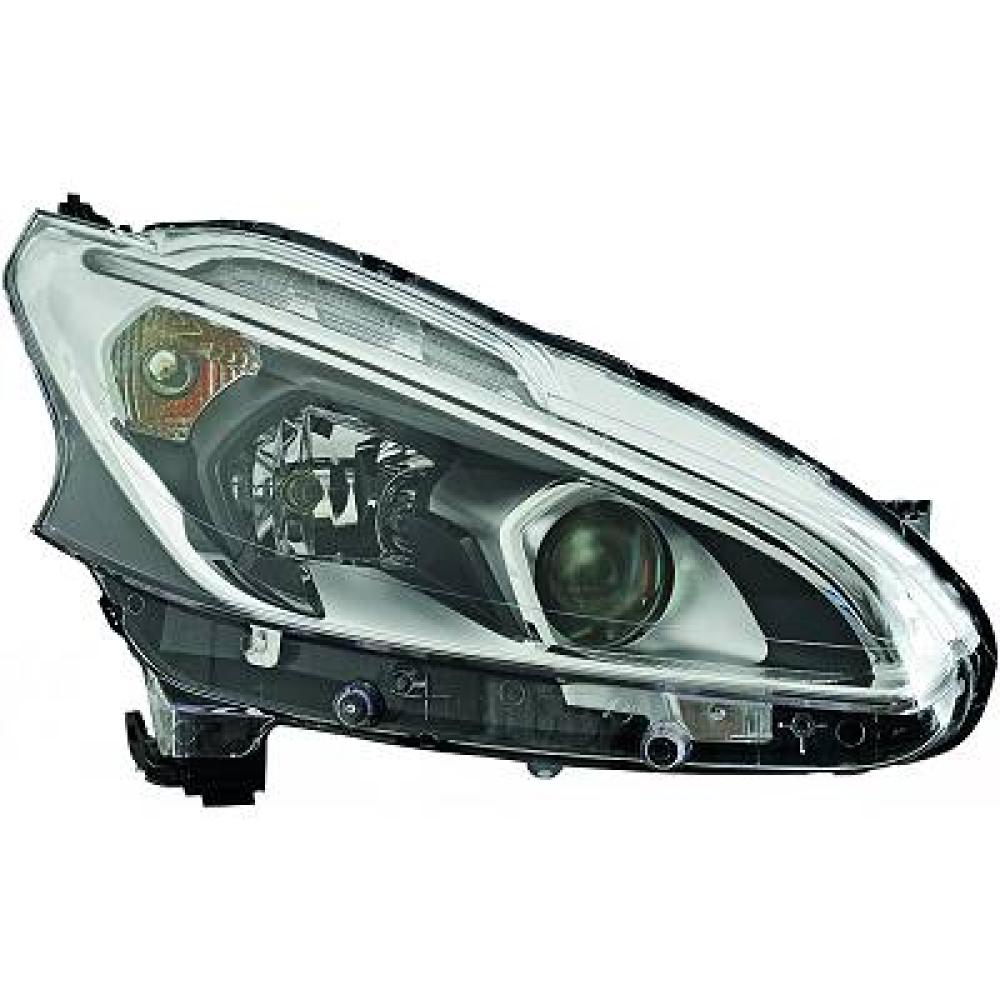Projecteur principal droite Peugeot 208 15-19