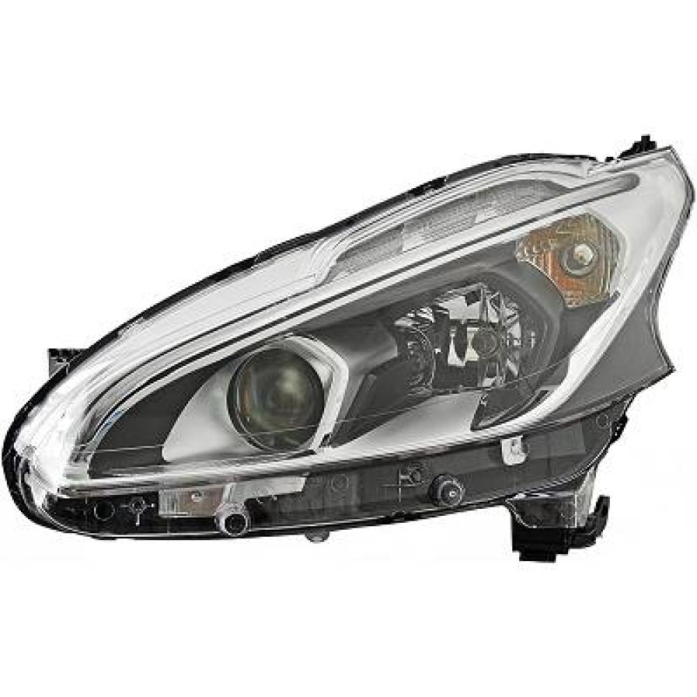 Projecteur principal gauche Peugeot 208 15-19