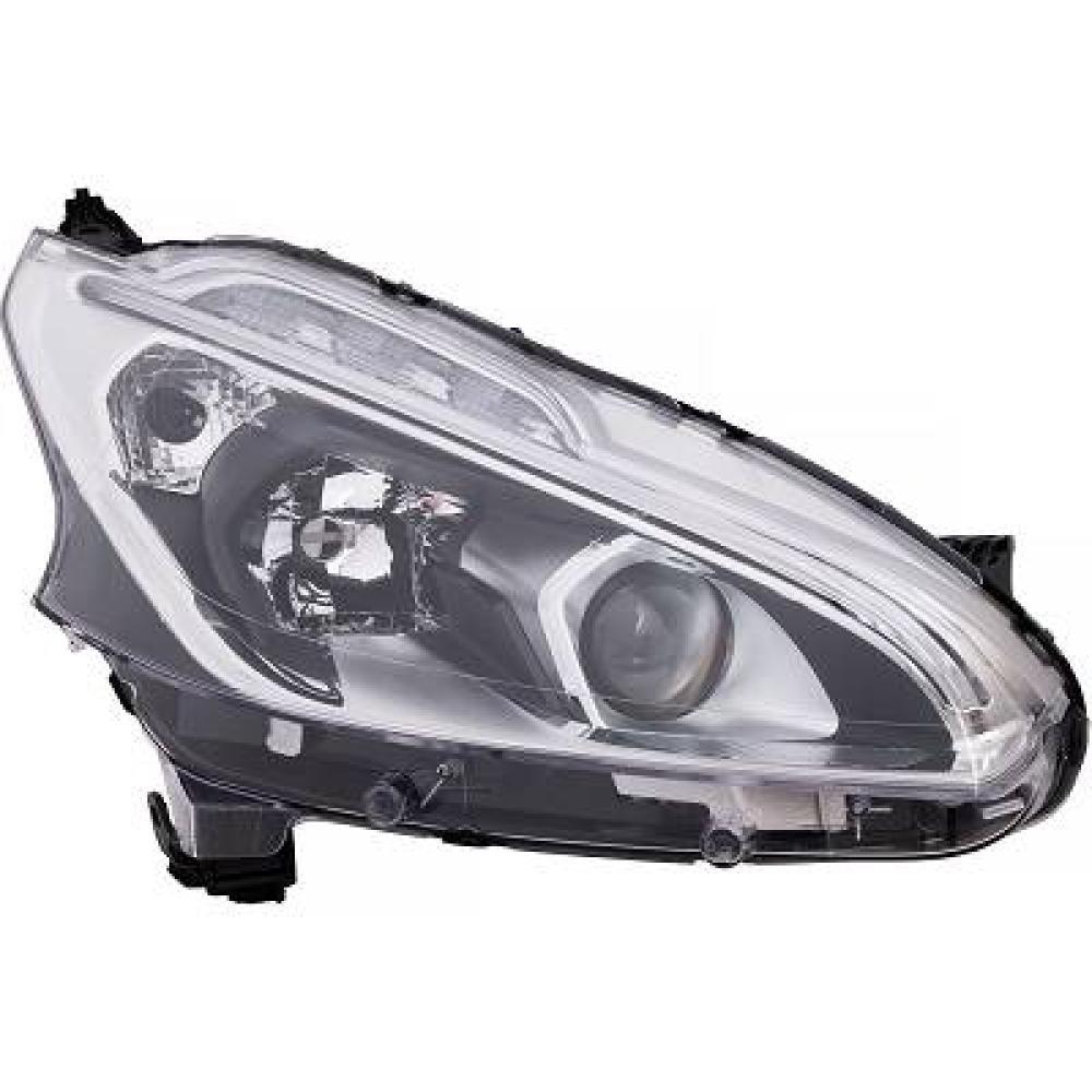 Projecteur principal droite Peugeot 208 15-19