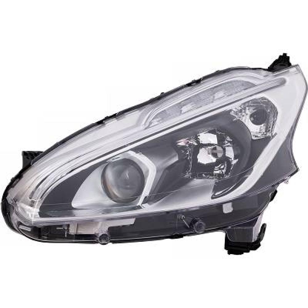 Projecteur principal gauche Peugeot 208 15-19