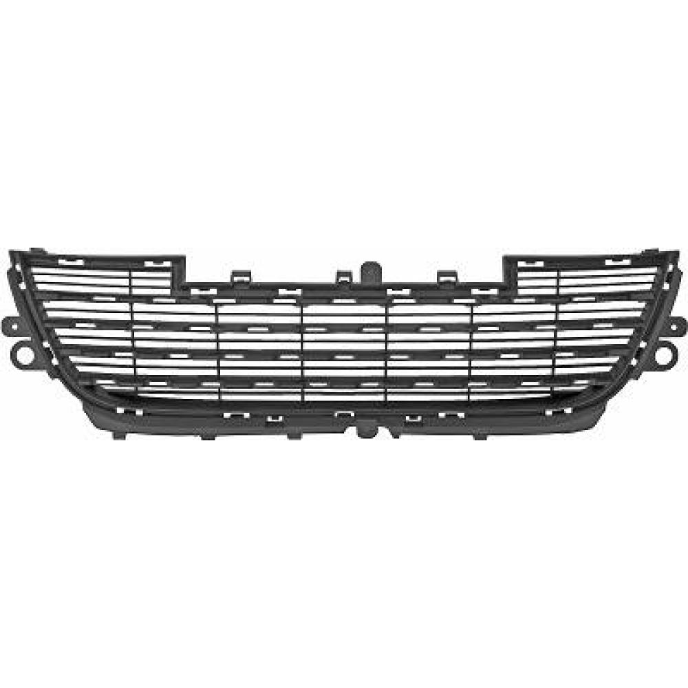Grille de ventilation, pare-chocs centre Peugeot 2008 14-16