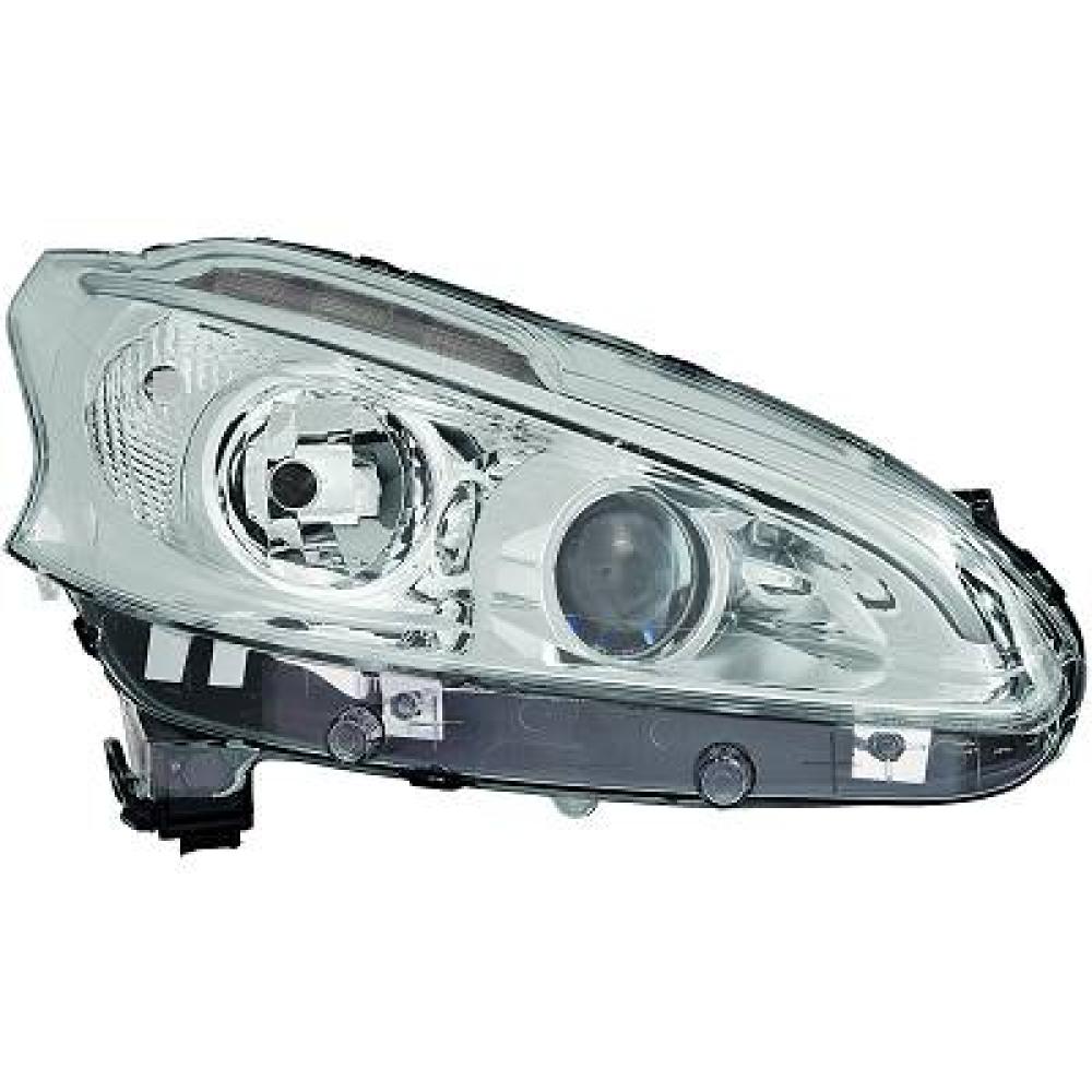 Projecteur principal droite Peugeot 208 12-15