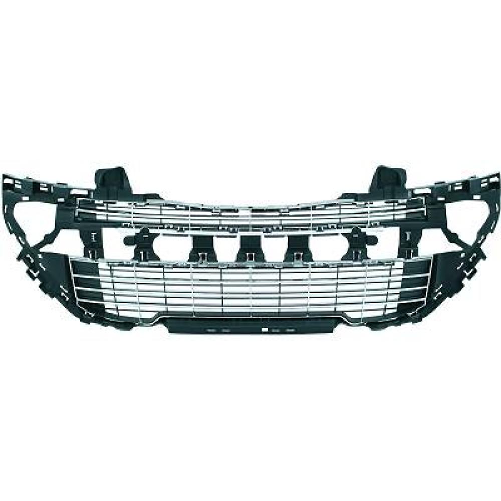Grille de ventilation, pare-chocs centre Peugeot 308 Lim./Kombi 07-11