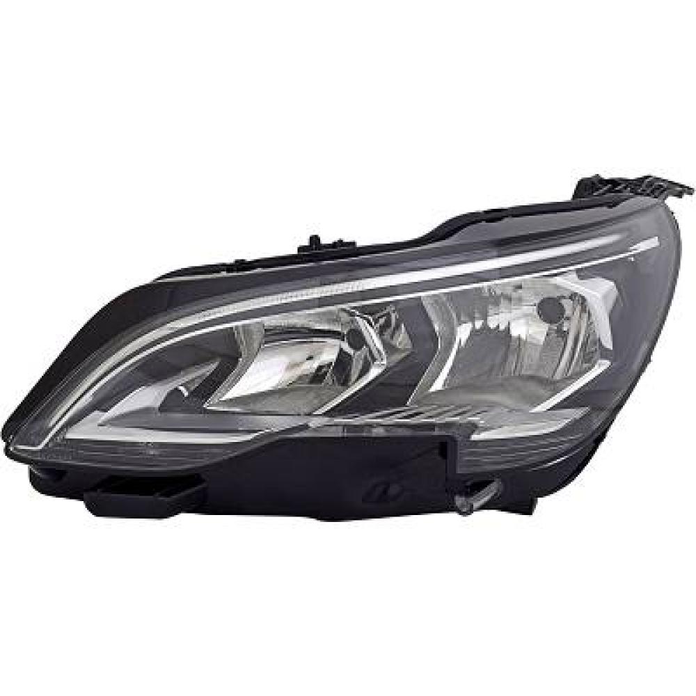 Projecteur principal gauche Peugeot 3008 17->>