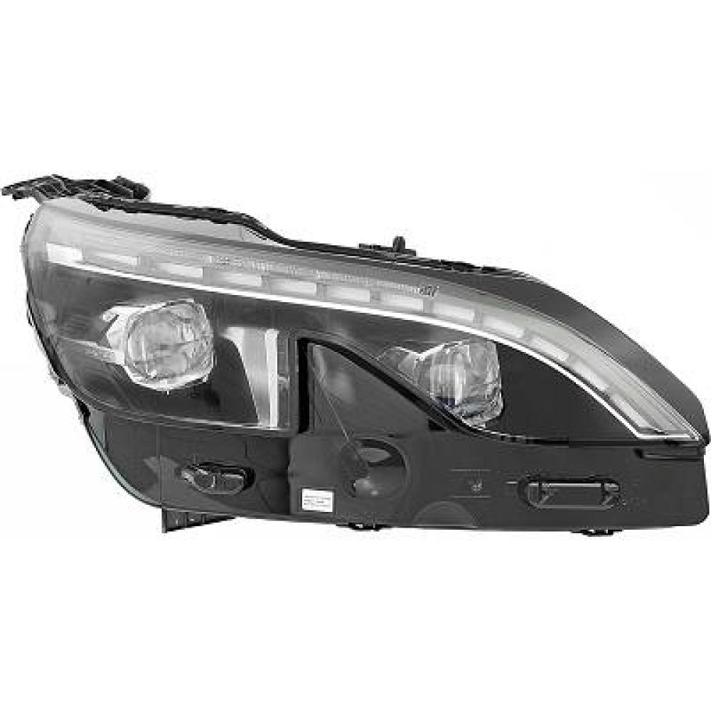 Projecteur principal droite Peugeot 3008 17->>