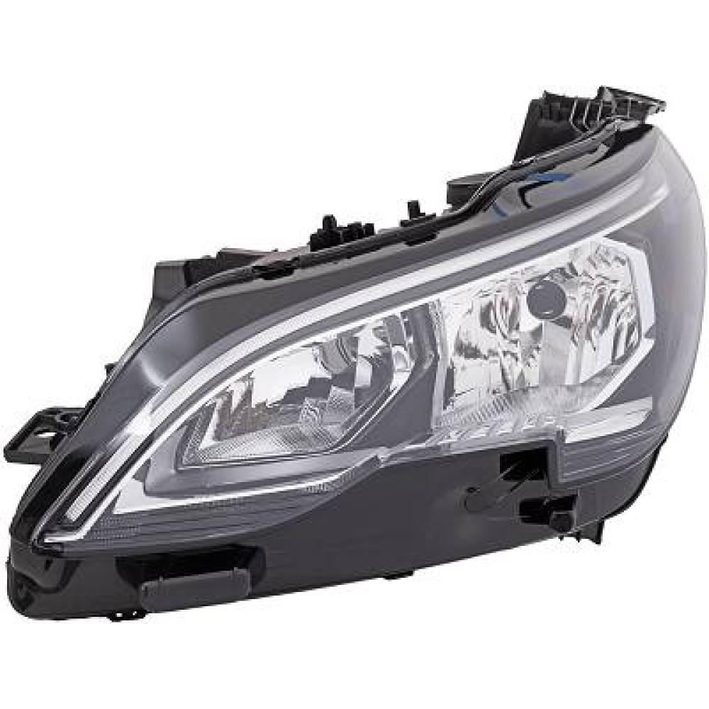 Projecteur principal gauche Peugeot 3008 17->>