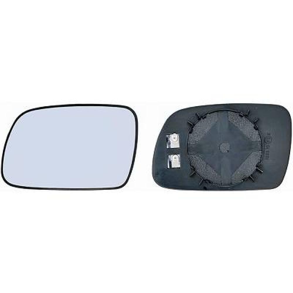 Verre de rétroviseur, rétroviseur extérieur gauche Peugeot 407 Lim/Kombi 04-10