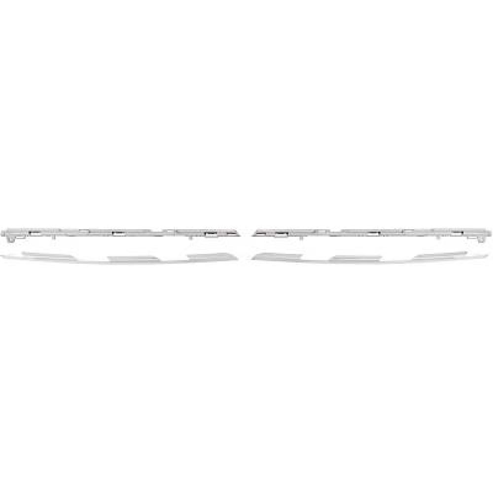 Jeu de baguettes et bandes protectrices, grille de radiateur Renault Captur 20->>