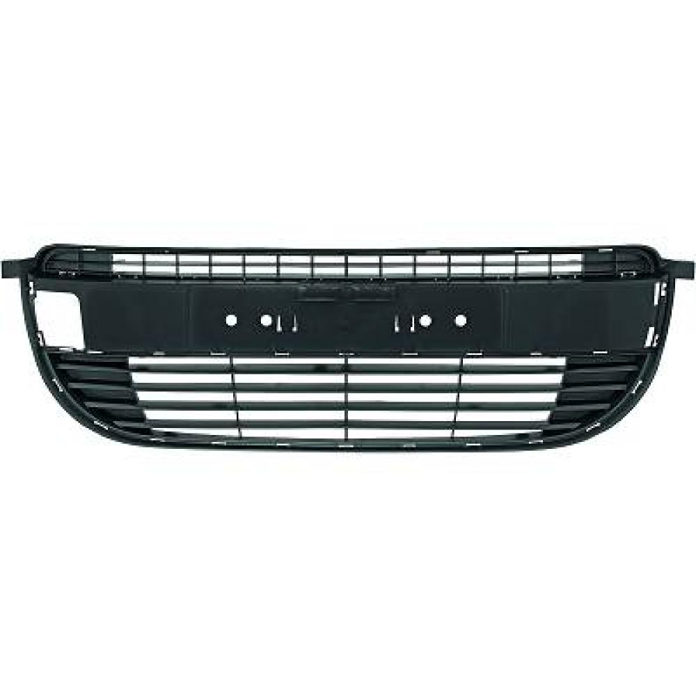 Grille de ventilation, pare-chocs avant Renault Kangoo + Rapid 13->>