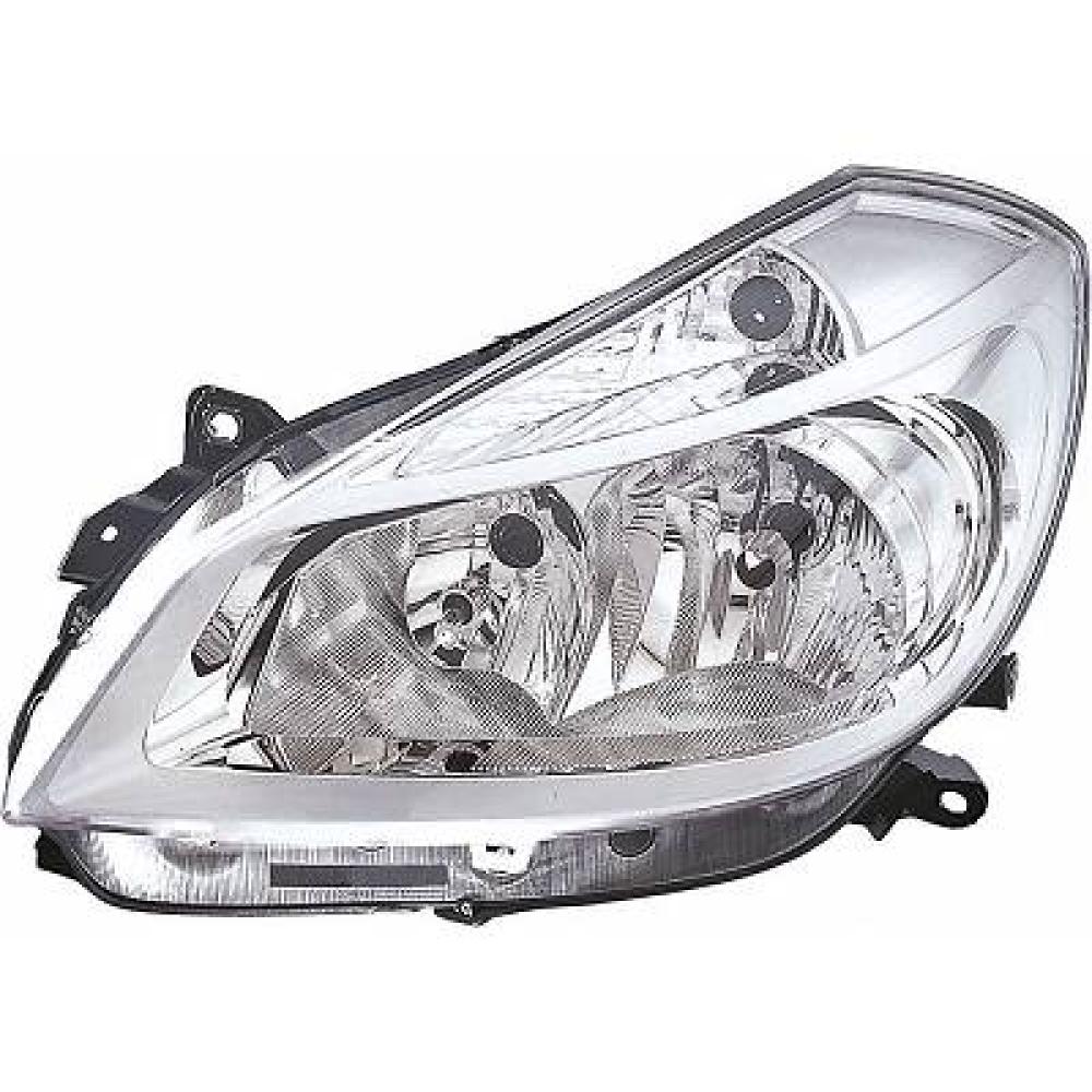Projecteur principal gauche Renault Clio 05-09