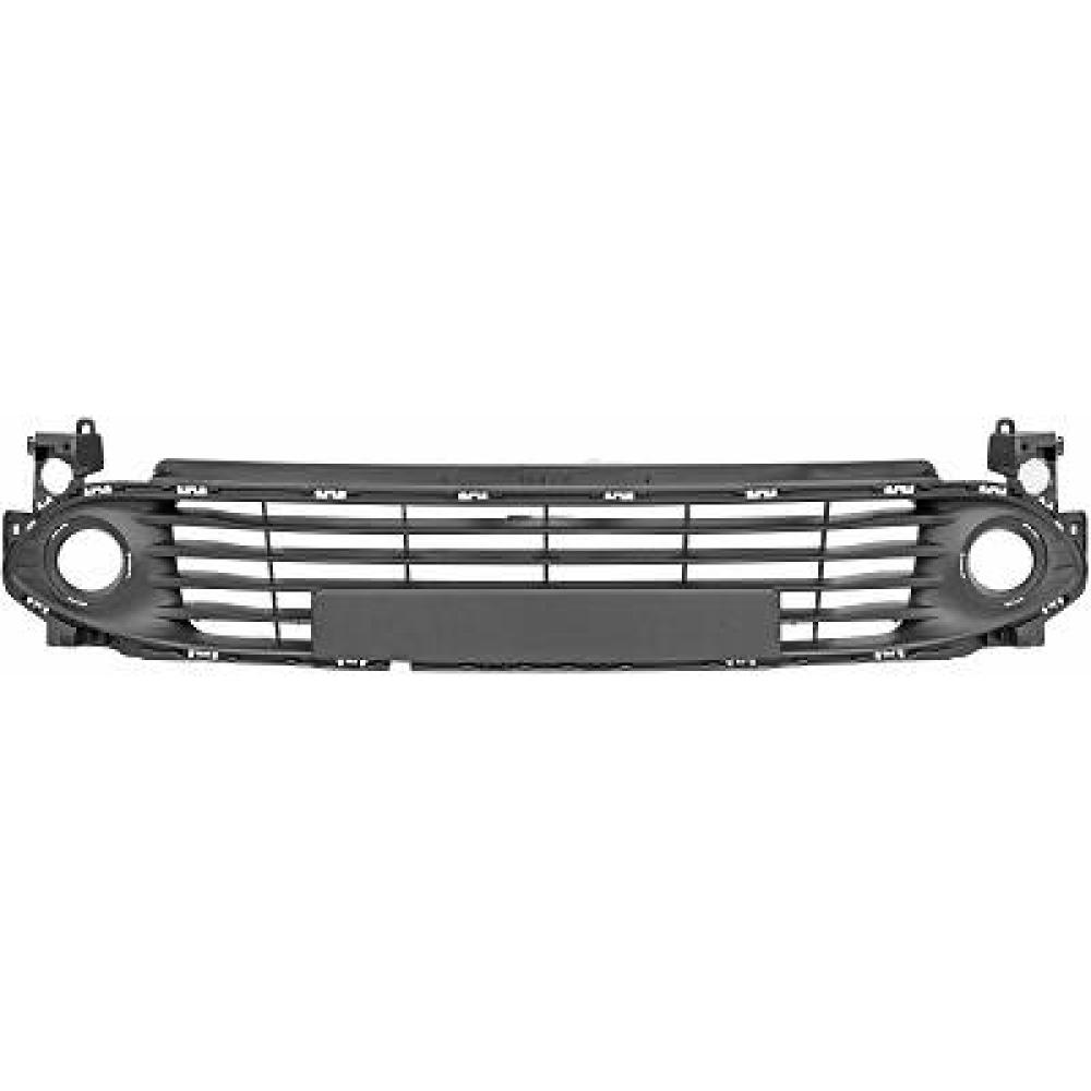 Grille de ventilation, pare-chocs avant Renault Clio IV 12-16