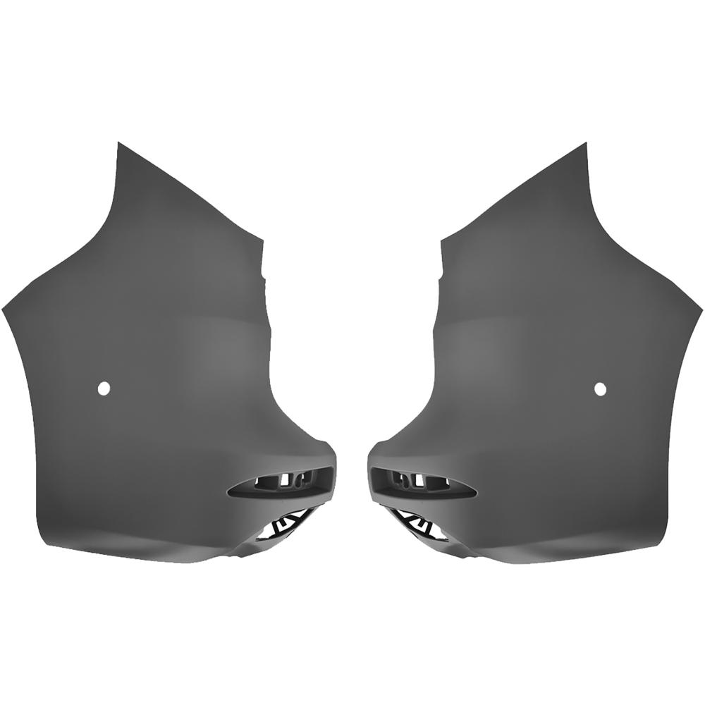 Pare-chocs arrière droite Renault Kangoo + Rapid 21->>