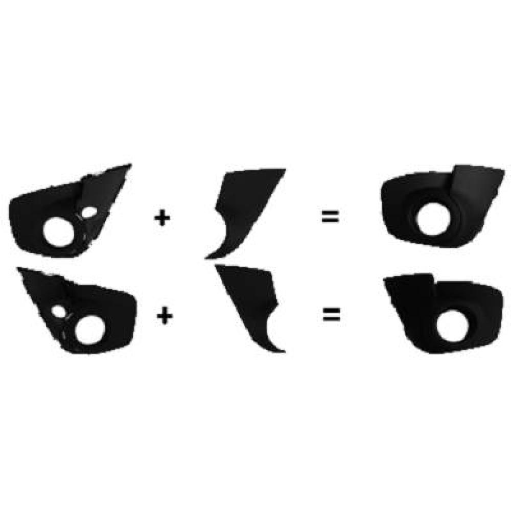 Enjoliveur, projecteur antibrouillard Renault Twingo GT+Dynamique 07-11