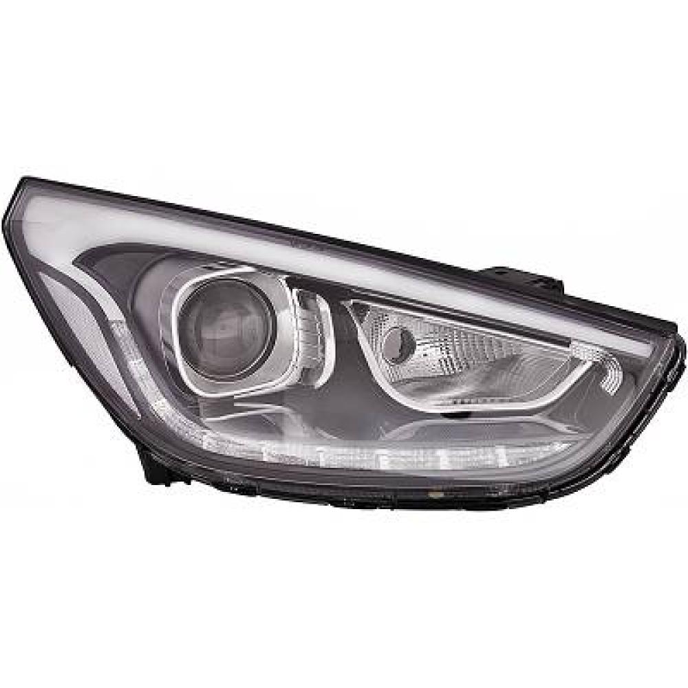 Projecteur principal droite Hyundai IX 35 10-13 + 13->>