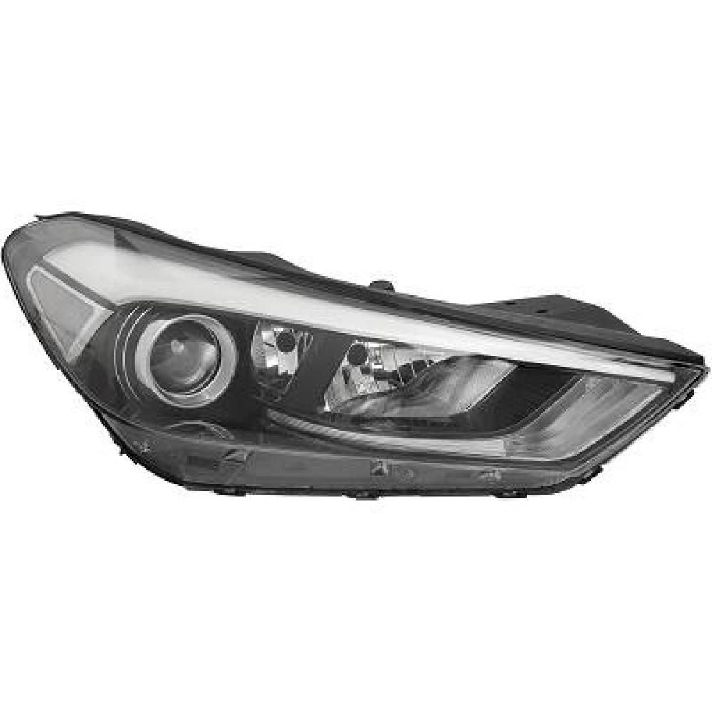 Projecteur principal droite Hyundai Tucson 16-18