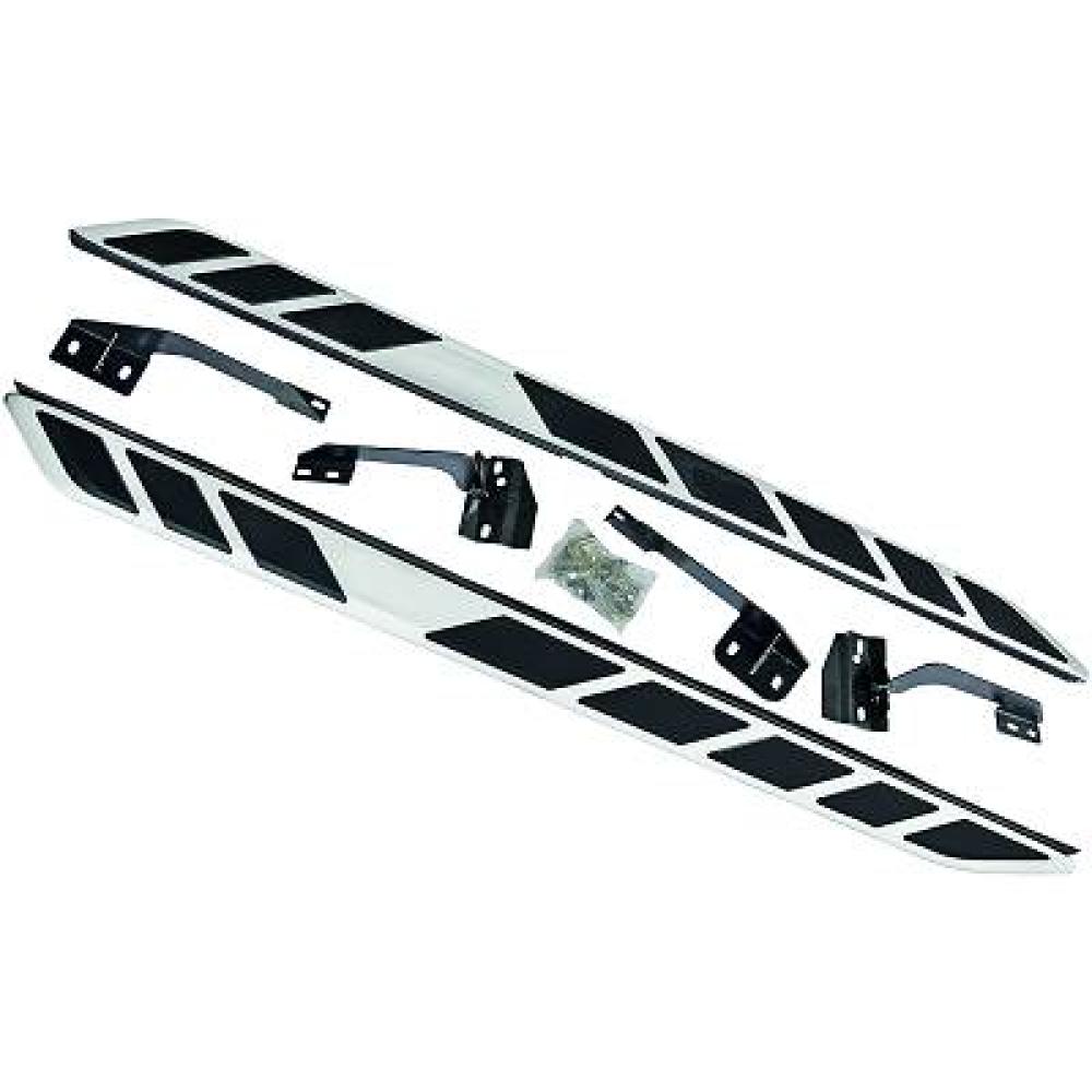 Marche-pied Montage latéral Landrover Landrover Discovery Evoque 10->>