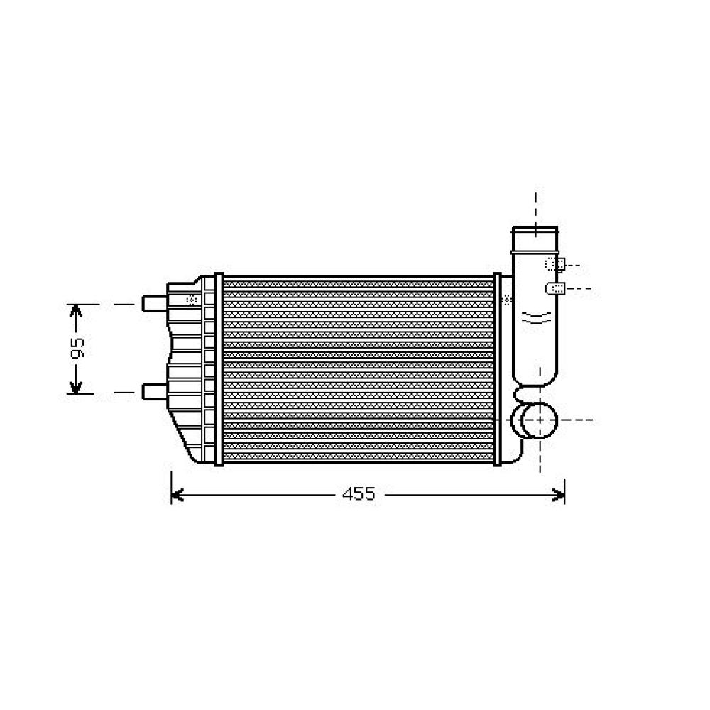 Intercooler, échangeur Citroen Jumper 02-06